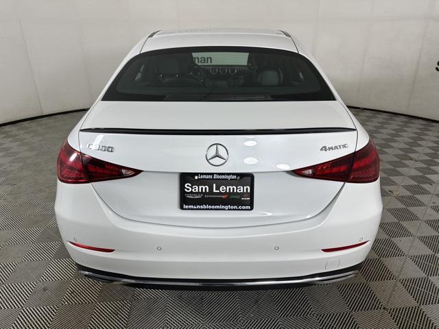 used 2022 Mercedes-Benz C-Class car, priced at $36,500