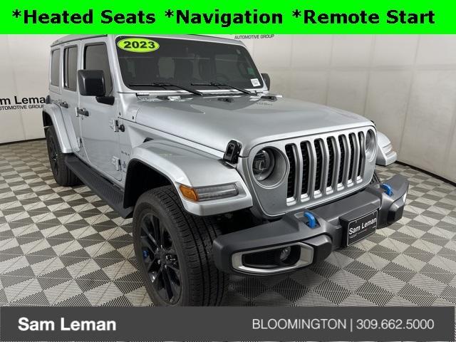 used 2023 Jeep Wrangler 4xe car, priced at $41,250