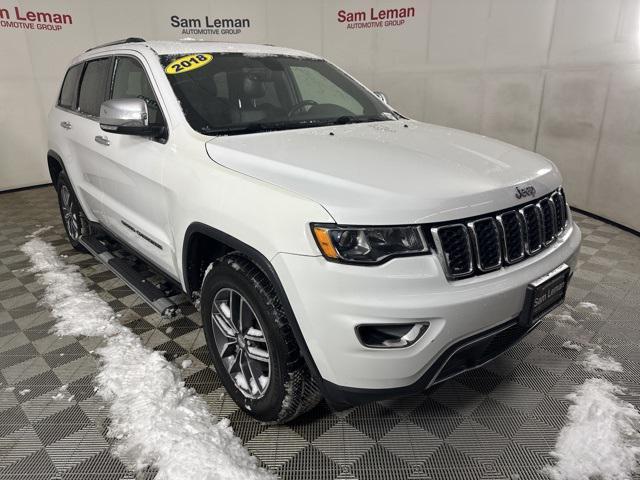 used 2018 Jeep Grand Cherokee car, priced at $17,477