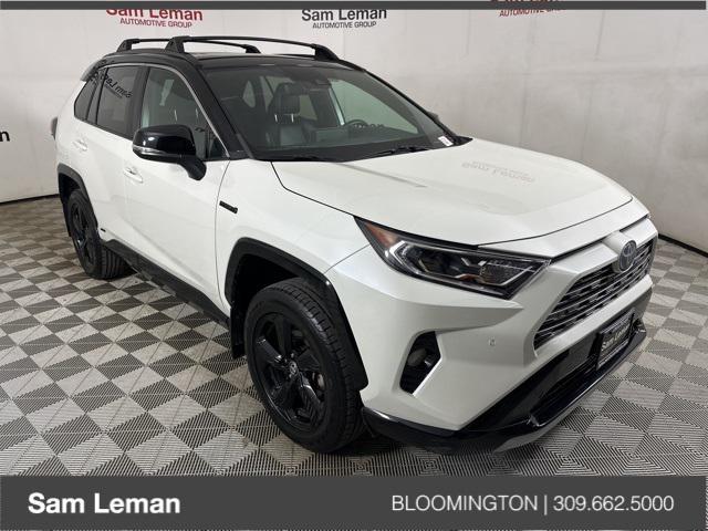 used 2021 Toyota RAV4 Hybrid car, priced at $33,999