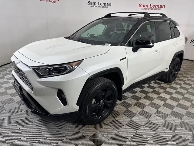 used 2021 Toyota RAV4 Hybrid car, priced at $33,999