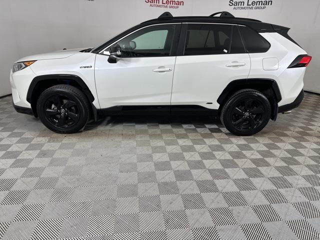 used 2021 Toyota RAV4 Hybrid car, priced at $33,999