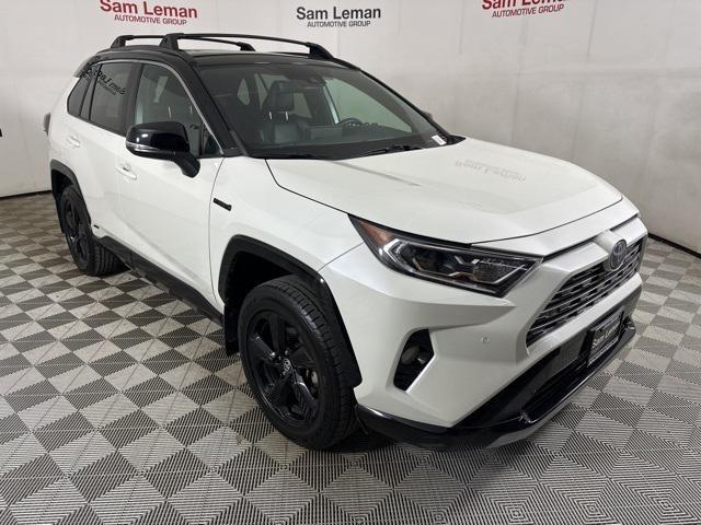 used 2021 Toyota RAV4 Hybrid car, priced at $33,999