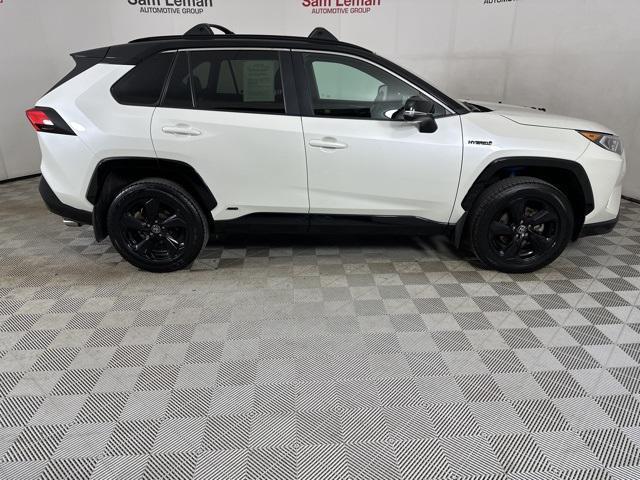 used 2021 Toyota RAV4 Hybrid car, priced at $33,999