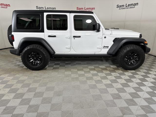 used 2024 Jeep Wrangler car, priced at $38,950