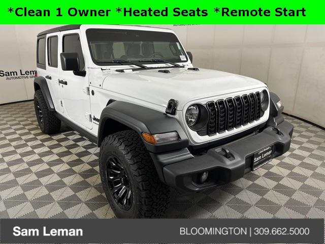 used 2024 Jeep Wrangler car, priced at $38,950