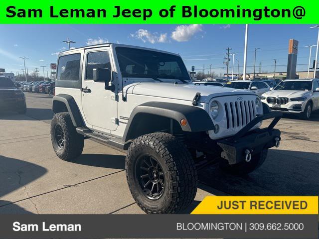 used 2015 Jeep Wrangler car, priced at $17,490