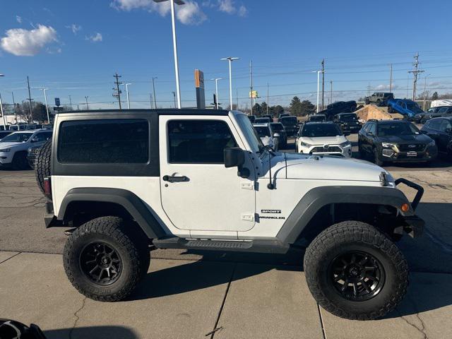 used 2015 Jeep Wrangler car, priced at $17,490