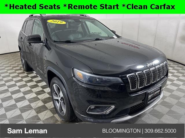 used 2019 Jeep Cherokee car, priced at $15,500