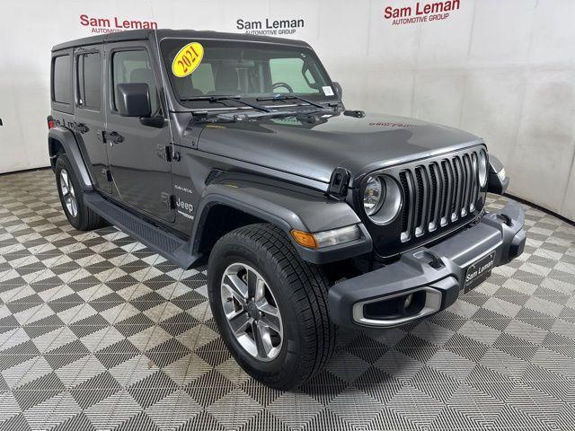used 2021 Jeep Wrangler Unlimited car, priced at $28,495