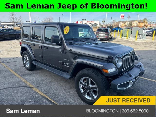 used 2021 Jeep Wrangler Unlimited car, priced at $28,977