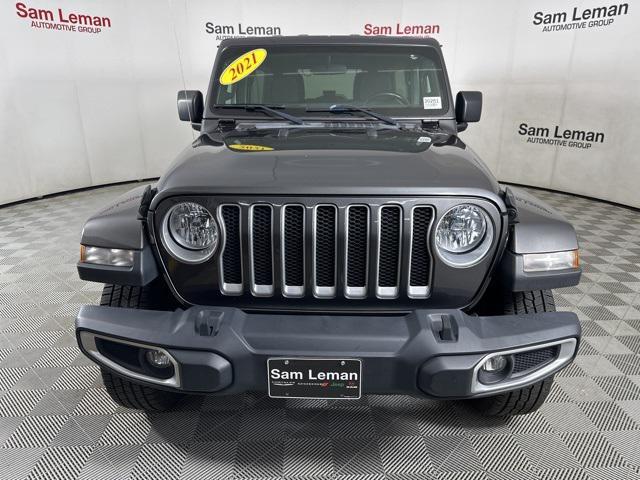 used 2021 Jeep Wrangler Unlimited car, priced at $28,977