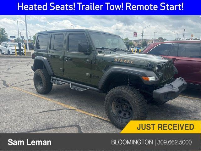 used 2021 Jeep Wrangler Unlimited car, priced at $32,250