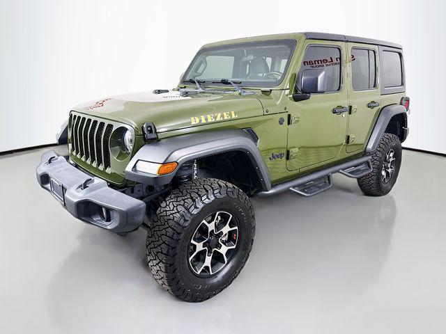 used 2021 Jeep Wrangler Unlimited car, priced at $32,099