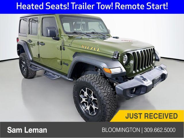 used 2021 Jeep Wrangler Unlimited car, priced at $32,099