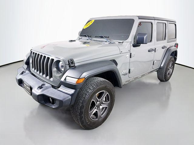 used 2019 Jeep Wrangler Unlimited car, priced at $22,477