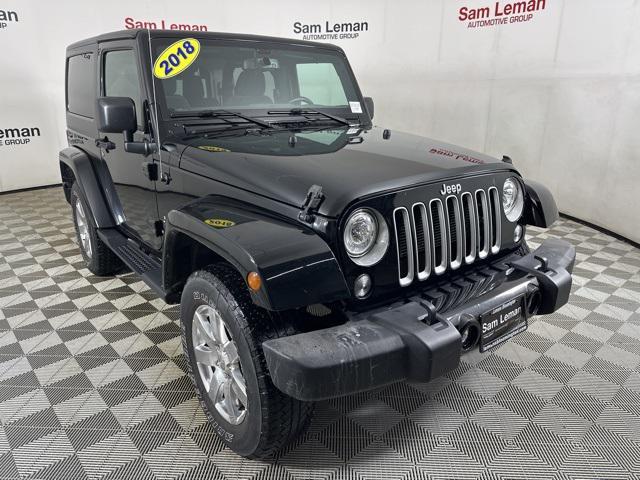 used 2018 Jeep Wrangler JK car, priced at $22,877