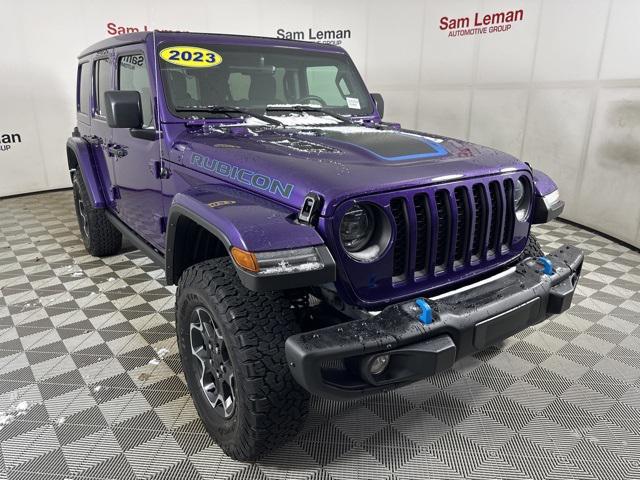 used 2023 Jeep Wrangler 4xe car, priced at $43,500