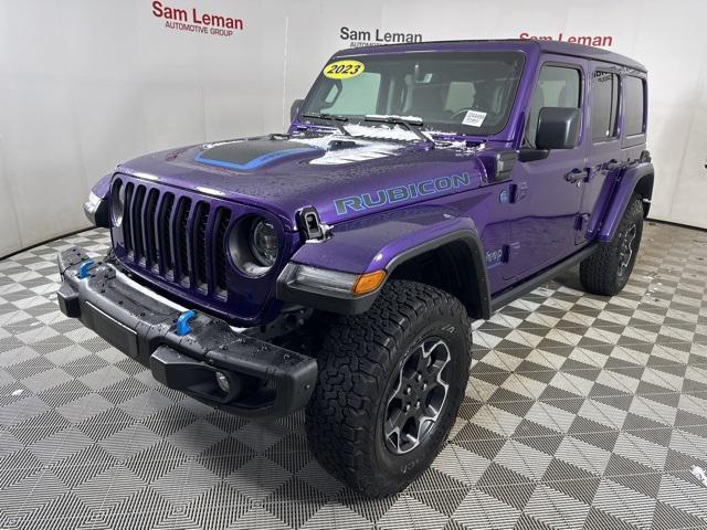 used 2023 Jeep Wrangler 4xe car, priced at $43,500