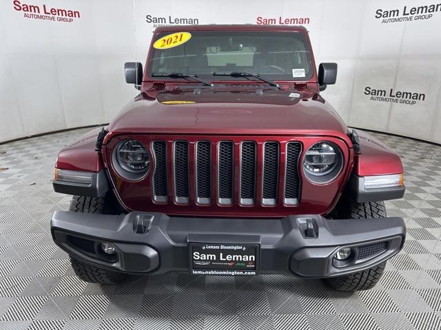 used 2021 Jeep Wrangler car, priced at $30,400