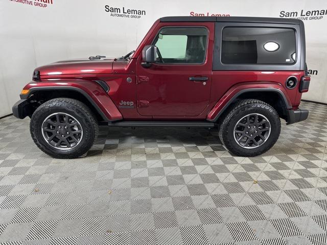 used 2021 Jeep Wrangler car, priced at $30,400