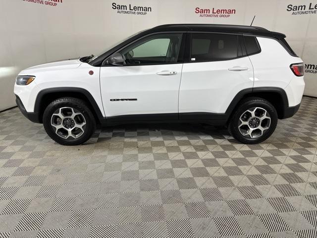 used 2022 Jeep Compass car, priced at $25,650