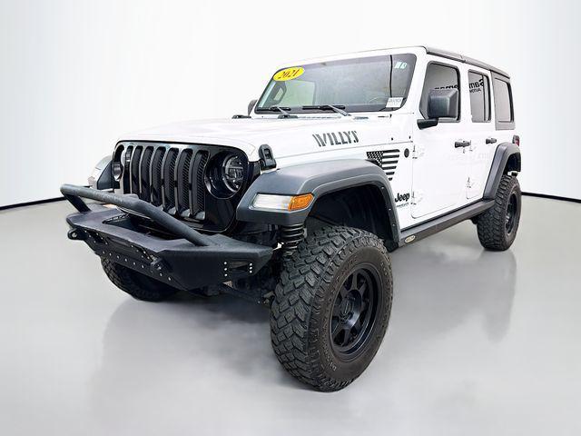 used 2021 Jeep Wrangler car, priced at $27,799