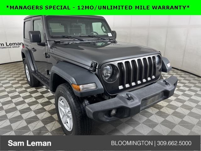 used 2021 Jeep Wrangler car, priced at $27,700