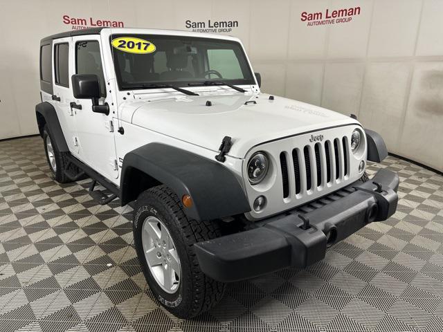 used 2017 Jeep Wrangler Unlimited car, priced at $20,900