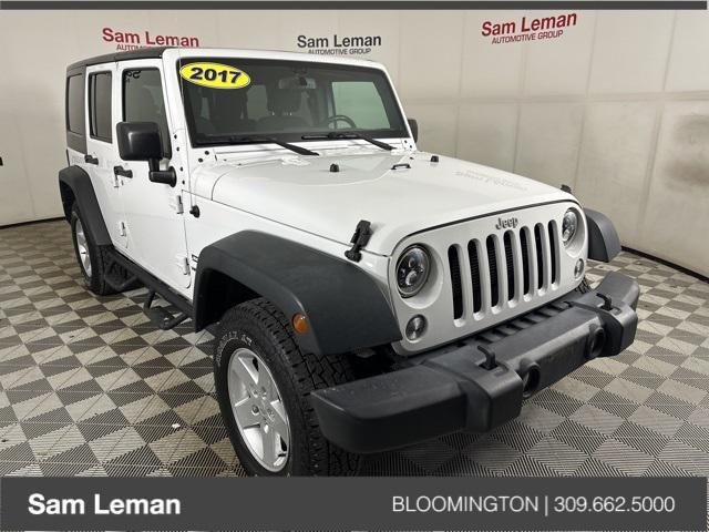 used 2017 Jeep Wrangler Unlimited car, priced at $20,900