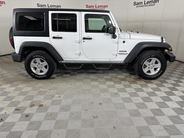 used 2017 Jeep Wrangler Unlimited car, priced at $20,900