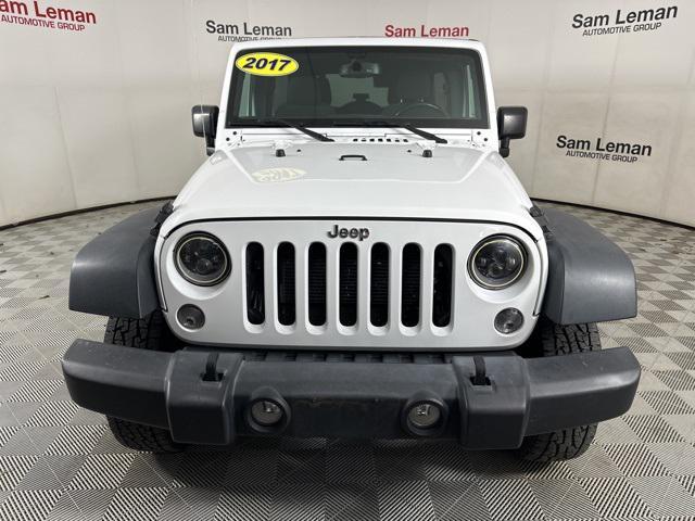 used 2017 Jeep Wrangler Unlimited car, priced at $20,900