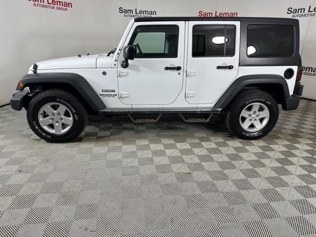 used 2017 Jeep Wrangler Unlimited car, priced at $20,900