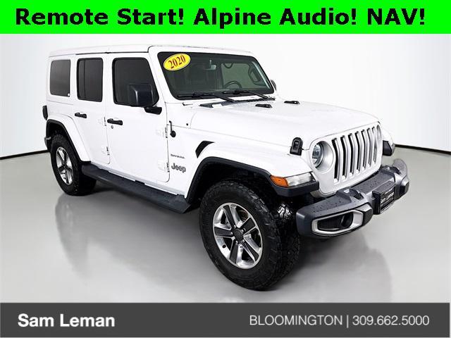 used 2020 Jeep Wrangler Unlimited car, priced at $25,877