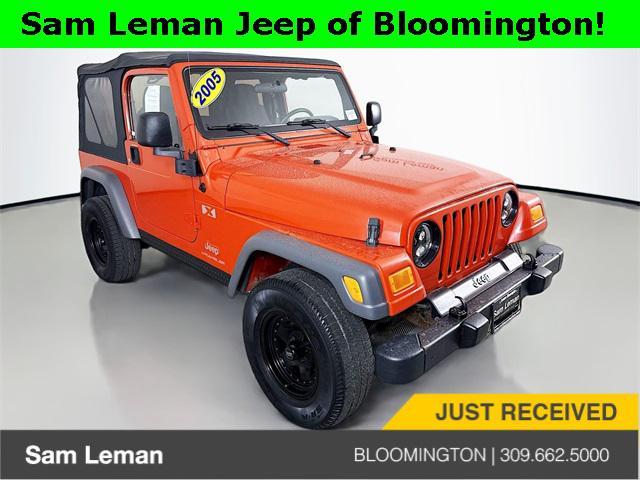 used 2005 Jeep Wrangler car, priced at $11,590