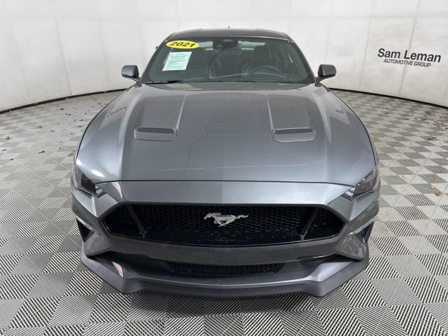 used 2021 Ford Mustang car, priced at $41,250