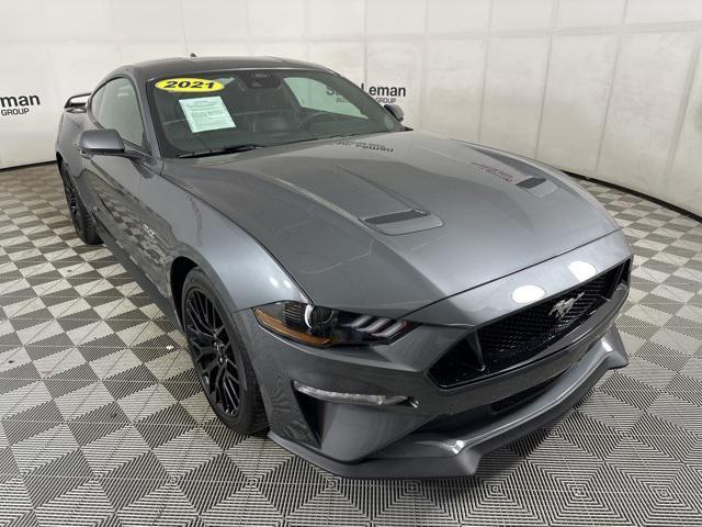 used 2021 Ford Mustang car, priced at $41,250