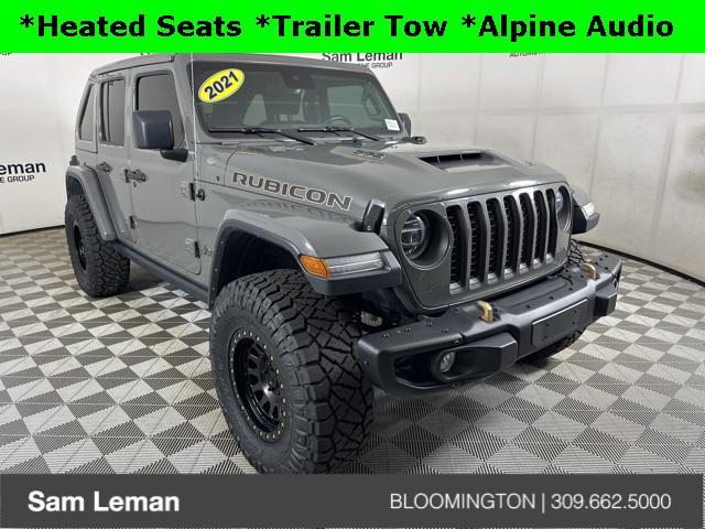 used 2021 Jeep Wrangler Unlimited car, priced at $56,500