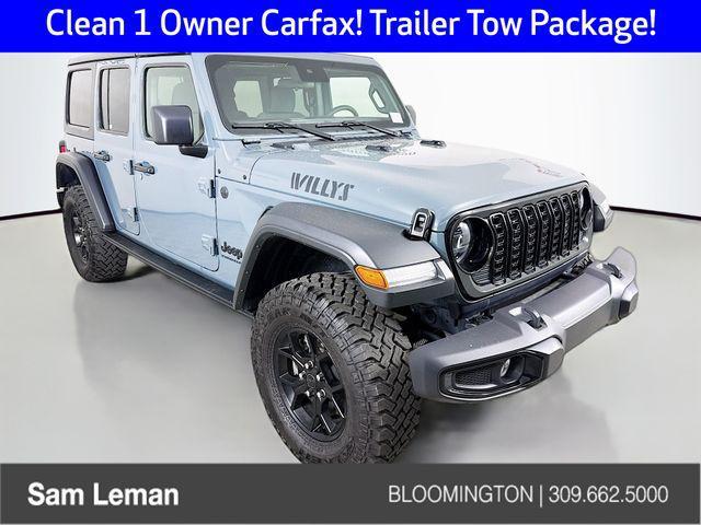 used 2024 Jeep Wrangler car, priced at $42,795