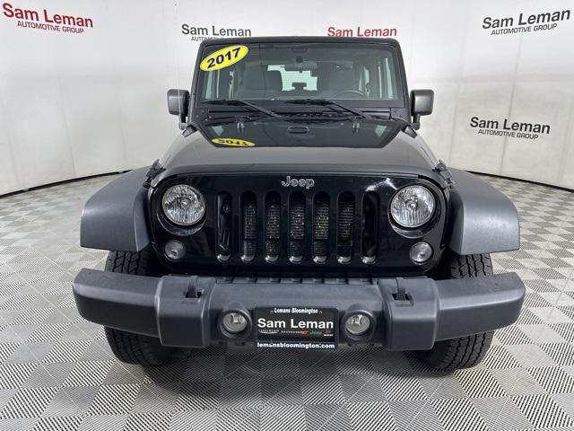 used 2017 Jeep Wrangler car, priced at $12,500