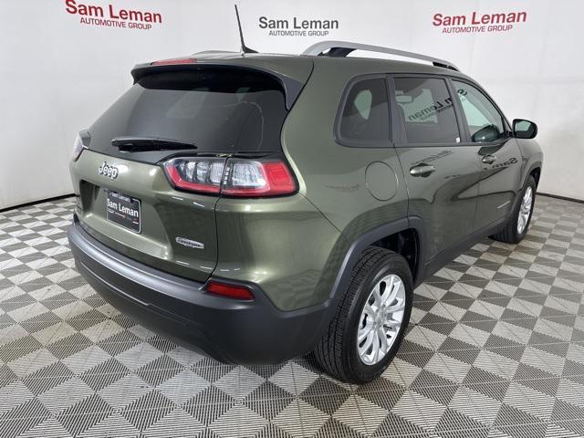 used 2021 Jeep Cherokee car, priced at $18,250