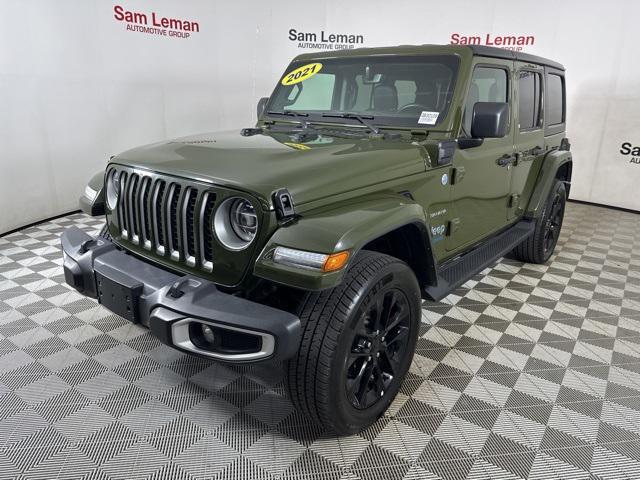 used 2021 Jeep Wrangler Unlimited car, priced at $28,900