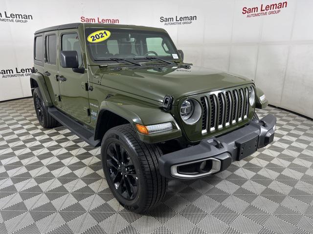 used 2021 Jeep Wrangler Unlimited car, priced at $28,900