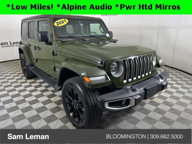 used 2021 Jeep Wrangler Unlimited car, priced at $28,900