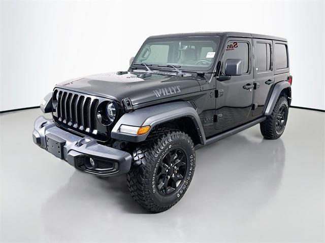 used 2022 Jeep Wrangler car, priced at $32,490