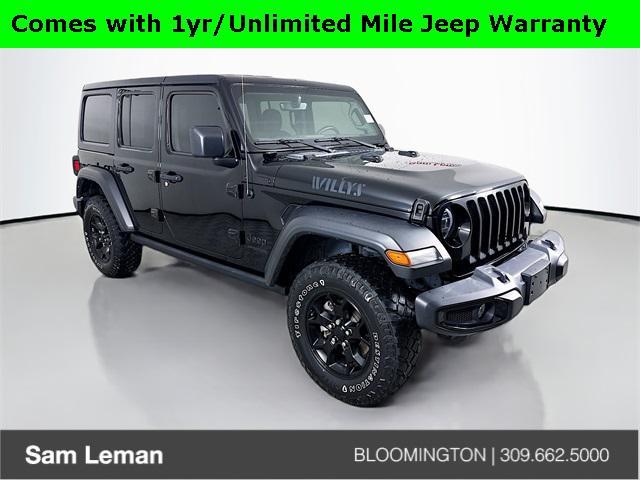 used 2022 Jeep Wrangler car, priced at $32,490