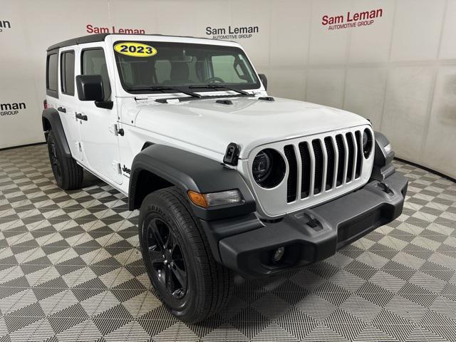 used 2023 Jeep Wrangler car, priced at $35,900