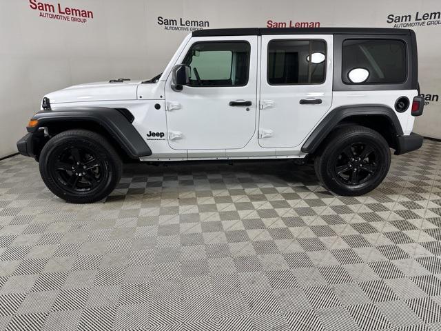 used 2023 Jeep Wrangler car, priced at $35,900