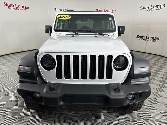 used 2023 Jeep Wrangler car, priced at $35,900