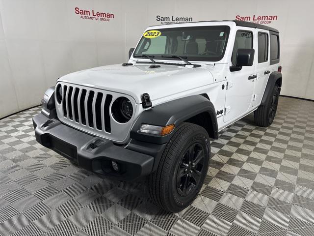 used 2023 Jeep Wrangler car, priced at $35,900